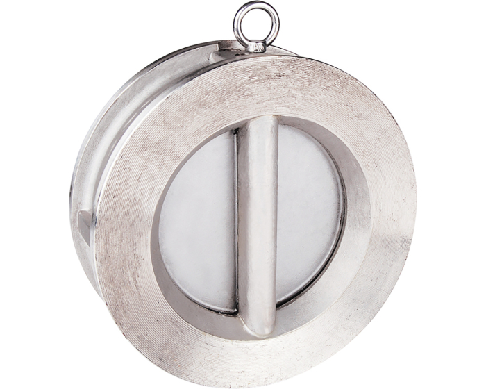 Stainless steel wafer swing check valve 372 CF8M dual plate FKM DN50